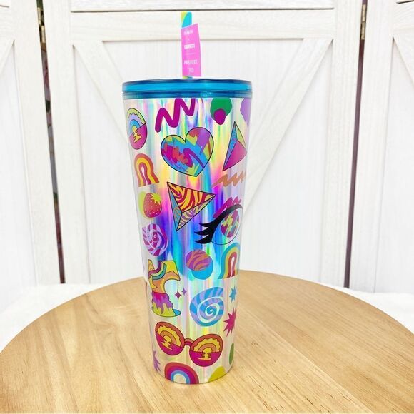 Starbucks Pride 2023 Tim Singleton Graffiti Cold Tumbler Cup 24OZ Venti - Picture 2 of 9